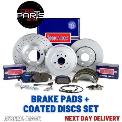 Borg beck front discs pads - beck,