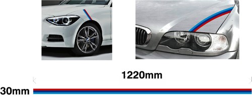 Small bmw stripe - bmw, 30mm