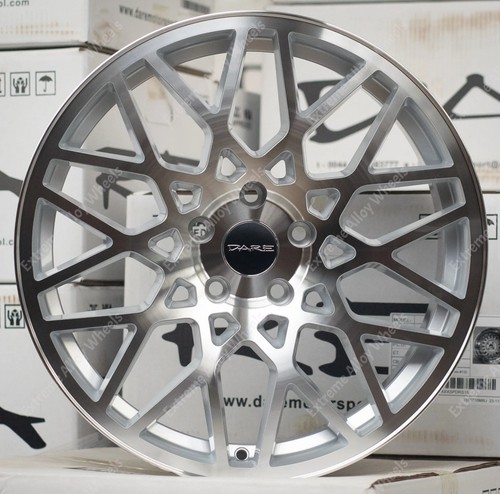 Silver lg2 alloy wheels - 18",