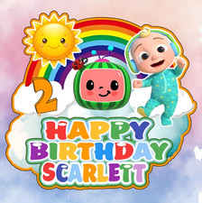 Personalised COCOMELON cake