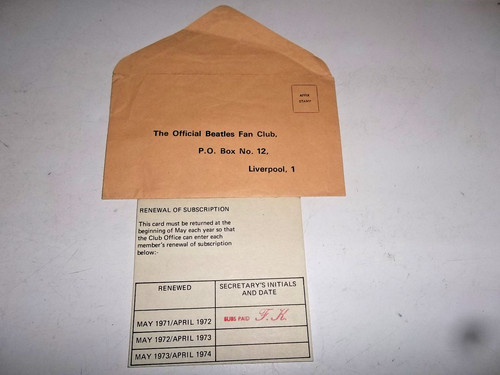 The beatles liverpool fan club - fan,