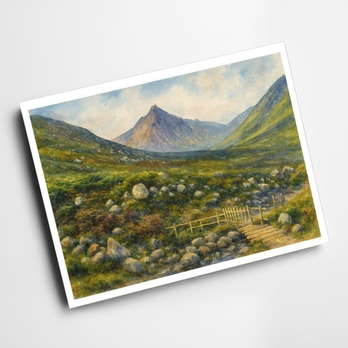 Print isle arran - print, glen