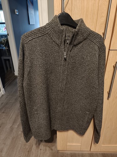 Mens knitted cardigan - &,