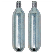 2PCS CO2 Canister Threaded