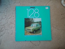 Fiat 128 1300 CL 4 Door Saloon / 3 Door Estate Models UK Sales Brochure