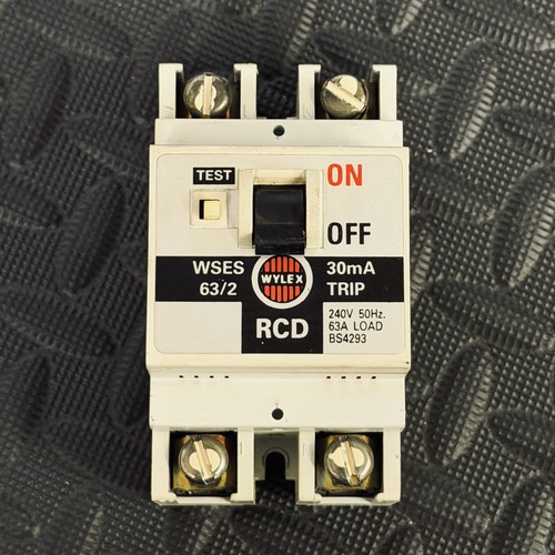 Wylex wses amp - 63, rcd