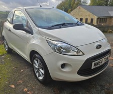 2014 FORD KA 1.2 STUDIO+ STOP/START IN STUNNING WHITE FULL SERVICE HISTORY
