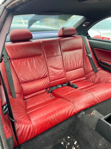 Bmw e46 coupe interior - bmw, red