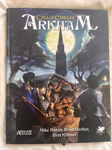 Call cthulhu rpg arkham - call, rpg: