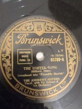 THE ANDREWS SISTERS THE COFFEE