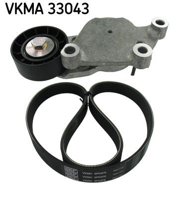 Ribbed belt set skf - belt, vkma