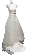 Charlotte Balbier Ivory Wedding dress Size 12