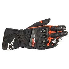 Alpinestars GP Plus R V2 Black red Fluo (1030) Motorcycle Leather Race Gloves