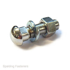 UNF 3/8" x 1 3/8" Chrome