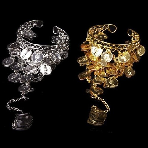 Belly dance slave bracelet - slave,