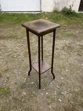 Vintage Wooden Plant Stand / Rustic Wood Plant Stand / 1930’s Plant Stand