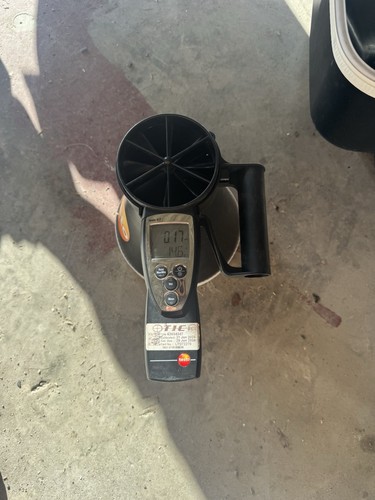 Digital vane anemometer testo - anemometer,