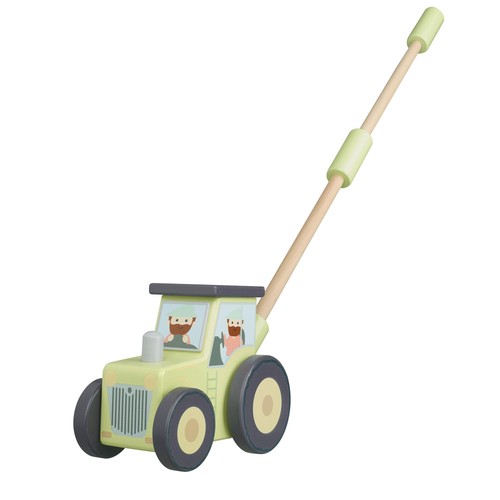Tractor toy push along - tractor,