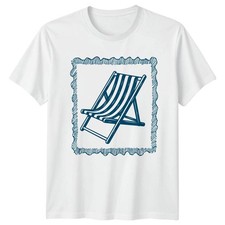 Striped Deck Chair Beach