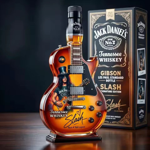 Guitar shaped bottle tennessee - guitar,