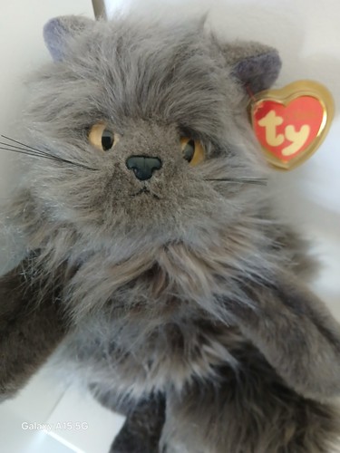 Smokey grey fluffy - ty,