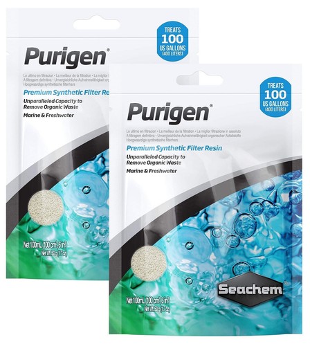Seachem purigen filter - purigen,