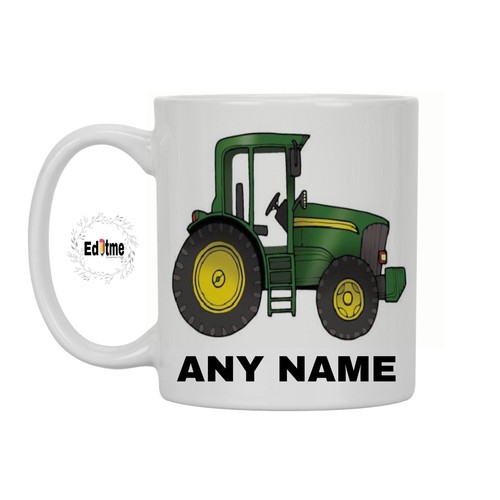 Personalised farm tractor 11oz - farm,
