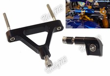 Steering Stabilizer Damper Bracket Black For 04-05 KAWASAKI Ninja ZX10R ZX-10R