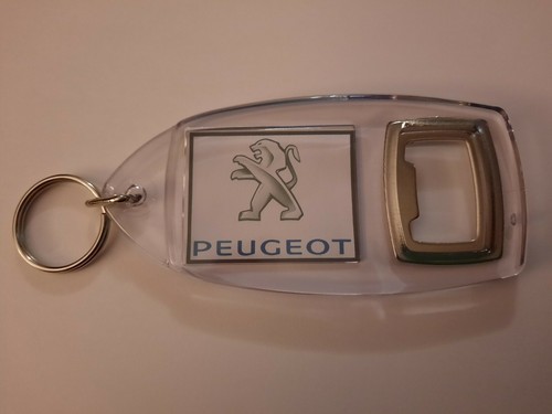 Peugeot car logo bottle opener