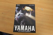 1994 YAMAHA FULL LINE UP BROCHURE BOOKLET FZR YFZ XT600 XV750 RXS DT FJ TDM