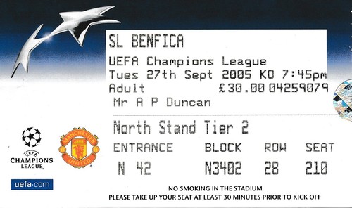 Ticket manchester united - ticket:,