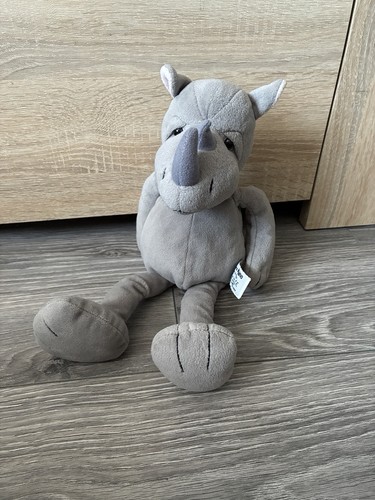 Russ grey rhino - soft, toy