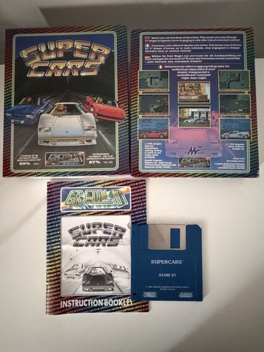 Super cars atari - cars, boxed