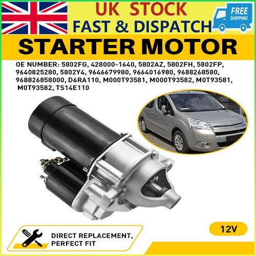 Starter motor for - motor,