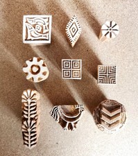 Bundle Wooden Block Print