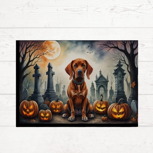 Vizsla spooky halloween - spooky,