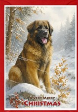 Leonberger Dog A6 (4" x 6")