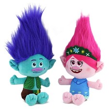 Trolls Band Together Poppy Branch Plush Toy Stuffed Doll Kid Christmas Gift