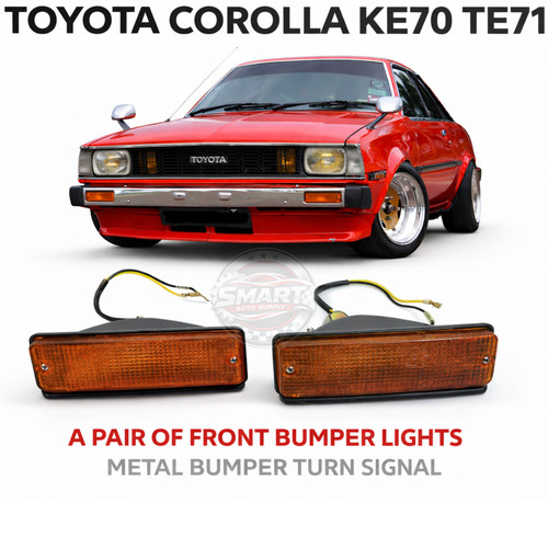 Front lamp bumper turn signal - bumper,