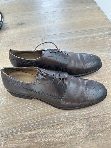 Zara men leather oxford shoes - men,