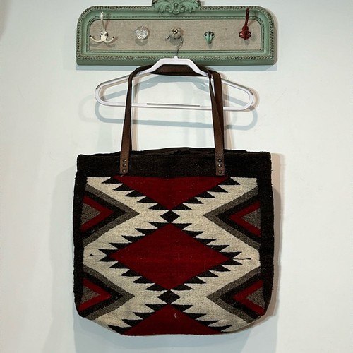 Vintage navajo blanket - blanket, bag