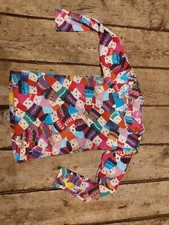 Oilily Knitting Doll Ling Sleeve T Shirt Top 140 10Y