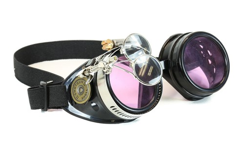 Steampunk goggles bullet shell - steampunk,