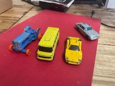 4 toy Cars different