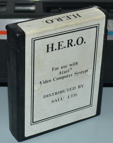 Atari 2600 7800 hero - atari,