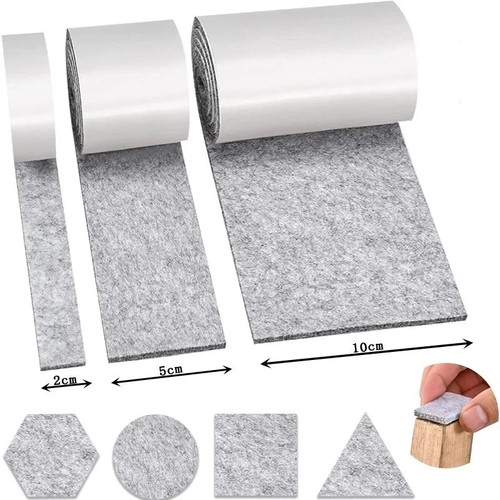 Self adhesive felt strip - 1m,