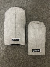 Titleist Barrel Twill Driver/Fairway Headcovers - Heathered Grey