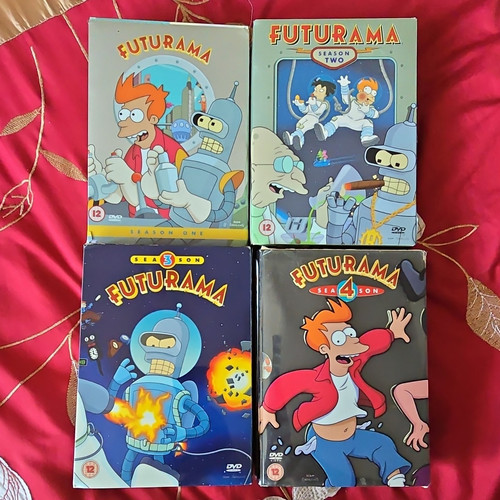 Futurama seasons dvd box - 1-4,