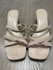 Ann Taylor Cream Leather