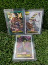 Topps Marvel Chrome 3 Numbered Card Bundle - Drax, Rocket Raccoon, Gamora